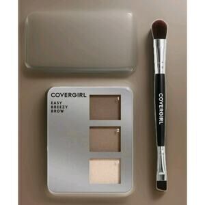 2x COVERGIRL Easy Breezy Brow‎ Powder Kit, 710 Soft Brown (Pack Of 2)